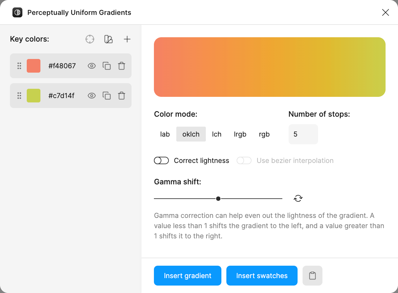 Color tools plugin